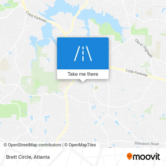 Brett Circle map