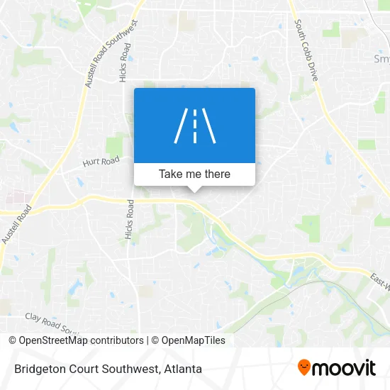 Bridgeton Court Southwest map