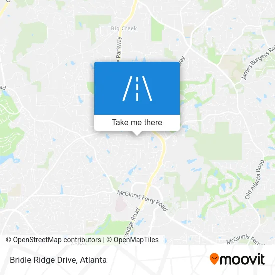 Bridle Ridge Drive map