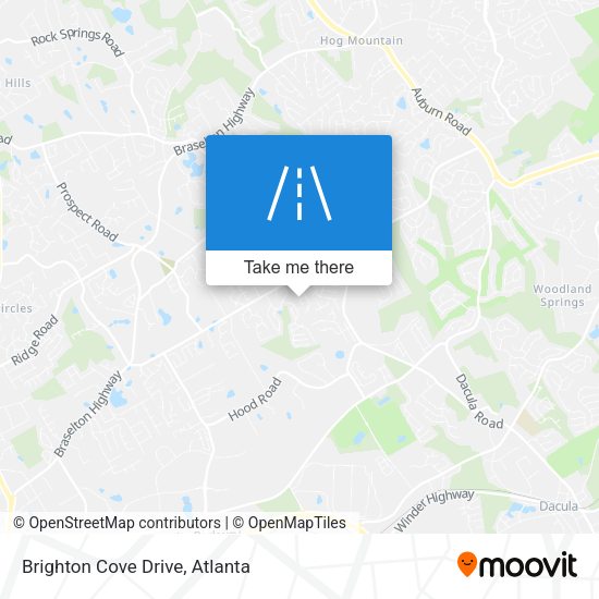 Mapa de Brighton Cove Drive