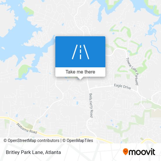 Mapa de Britley Park Lane