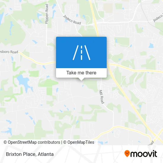 Brixton Place map