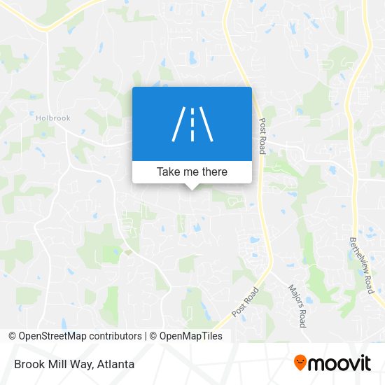 Mapa de Brook Mill Way