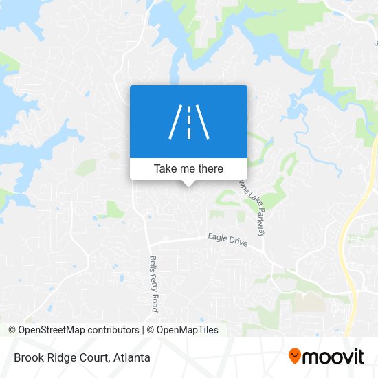 Brook Ridge Court map