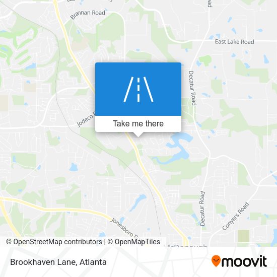 Mapa de Brookhaven Lane