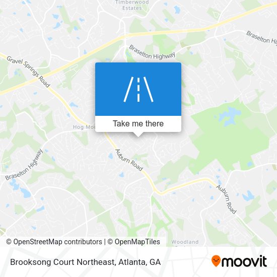 Brooksong Court Northeast map