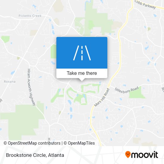 Mapa de Brookstone Circle