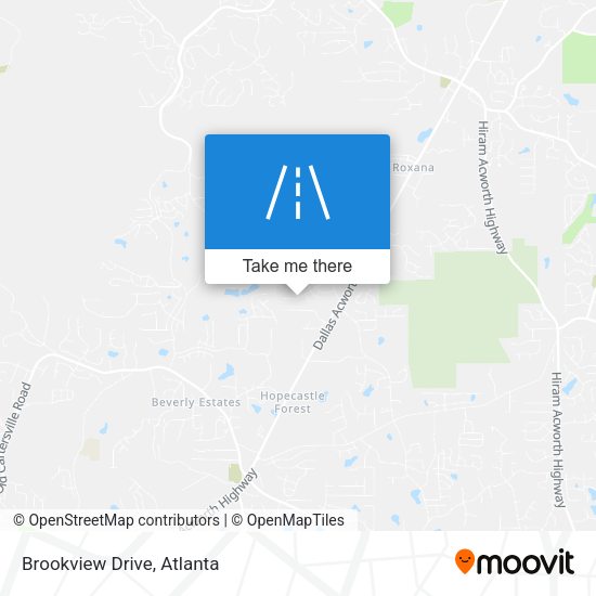 Mapa de Brookview Drive