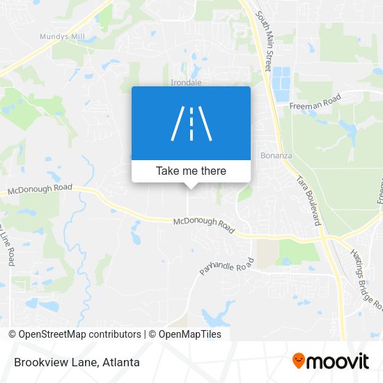 Mapa de Brookview Lane