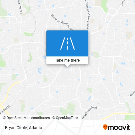 Bryan Circle map