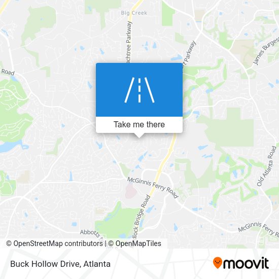 Mapa de Buck Hollow Drive