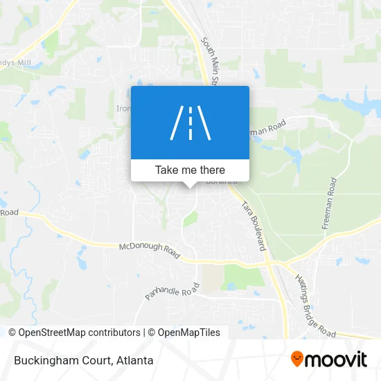 Buckingham Court map