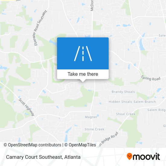 Mapa de Camary Court Southeast