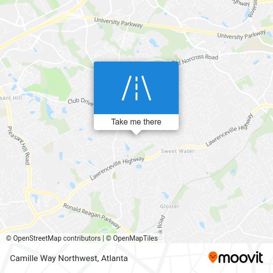 Mapa de Camille Way Northwest
