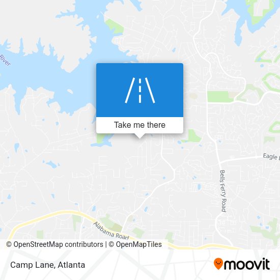 Mapa de Camp Lane