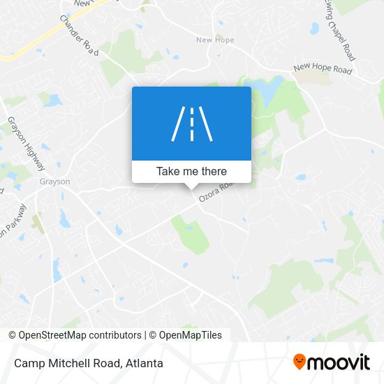 Mapa de Camp Mitchell Road