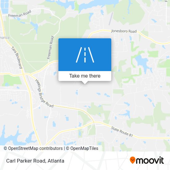 Mapa de Carl Parker Road
