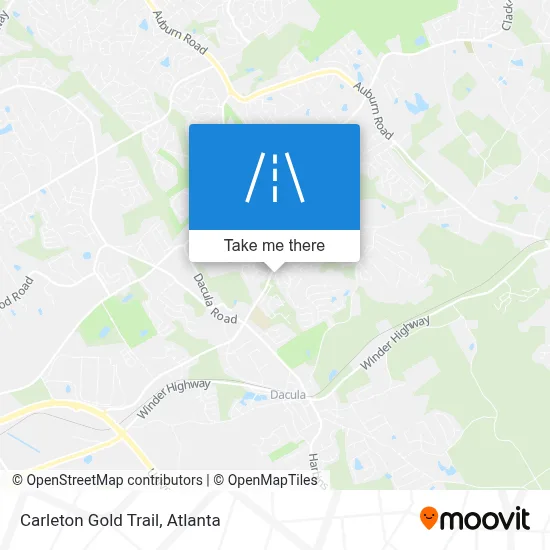 Carleton Gold Trail map