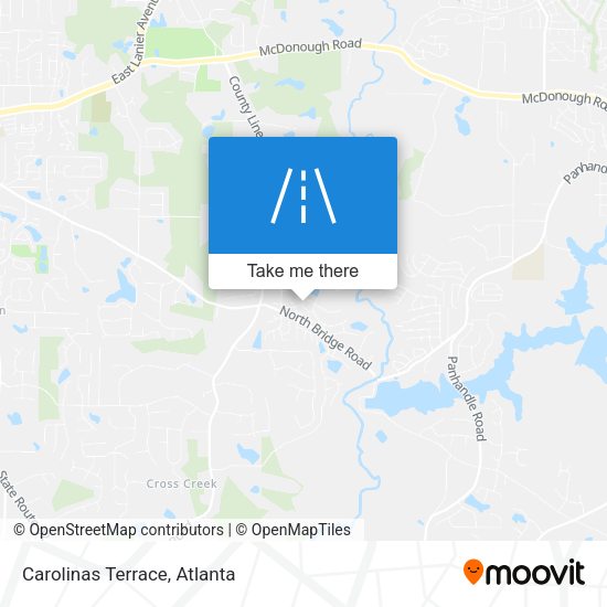 Mapa de Carolinas Terrace