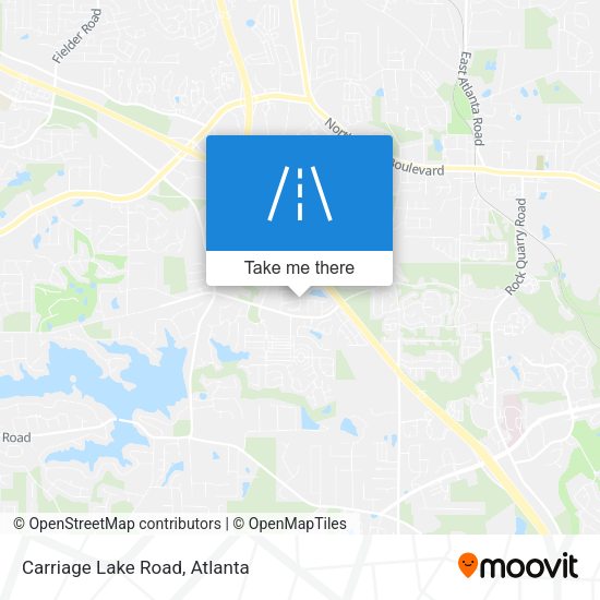 Mapa de Carriage Lake Road