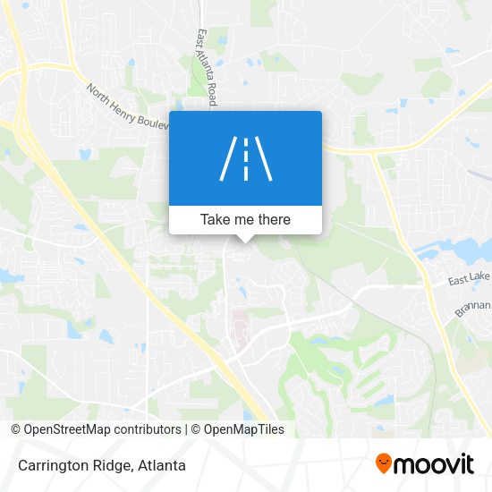Mapa de Carrington Ridge
