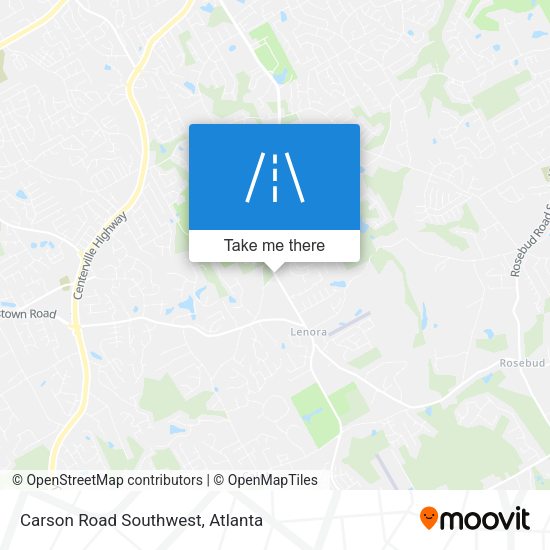 Mapa de Carson Road Southwest