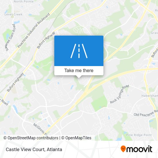 Mapa de Castle View Court