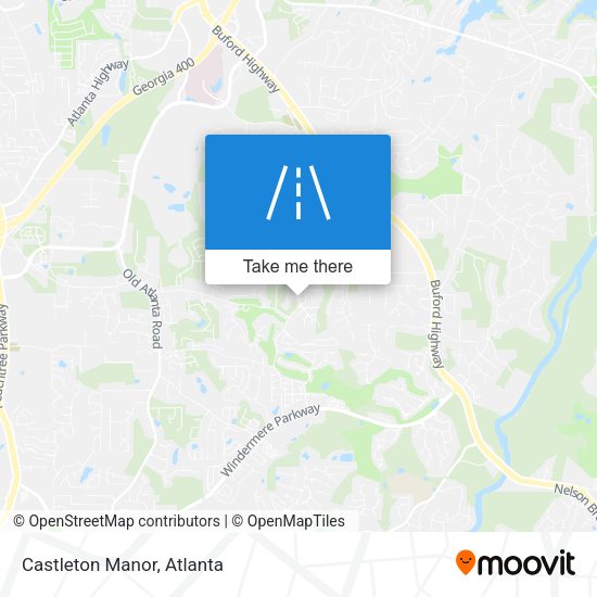 Mapa de Castleton Manor