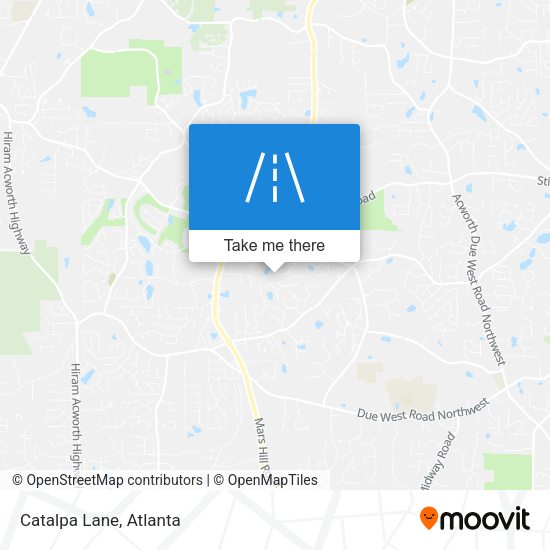 Mapa de Catalpa Lane