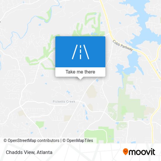 Chadds View map