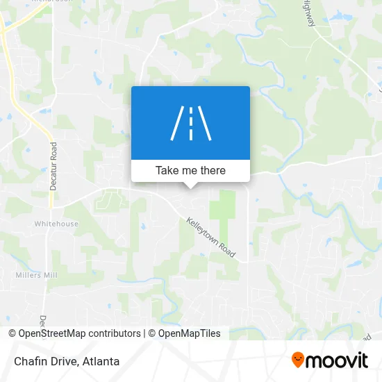 Chafin Drive map