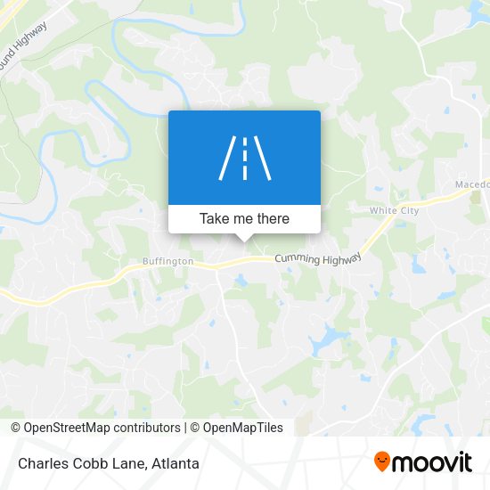 Mapa de Charles Cobb Lane