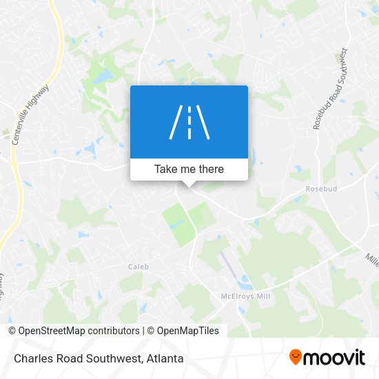 Mapa de Charles Road Southwest