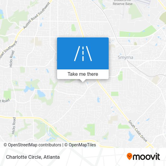 Charlotte Circle map