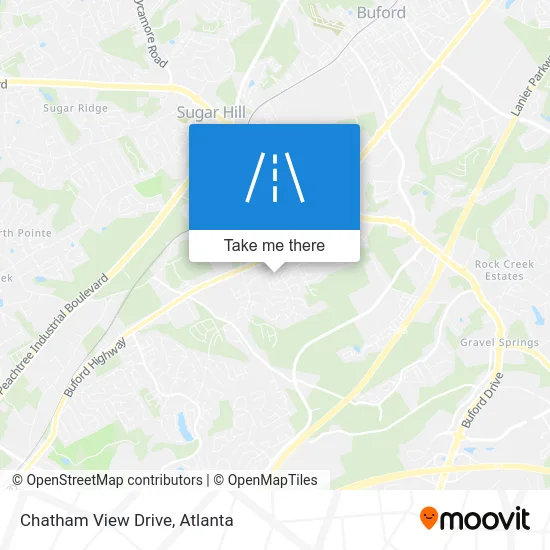 Chatham View Drive map