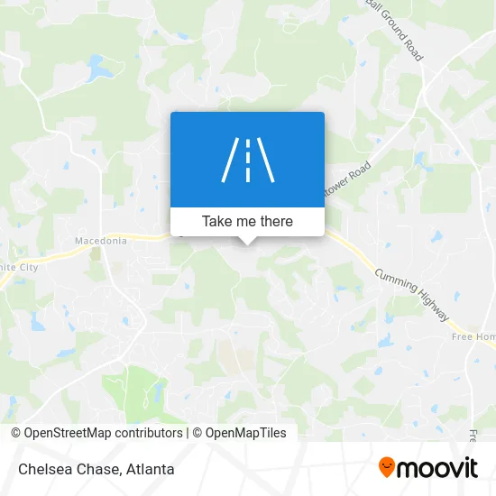 Chelsea Chase map