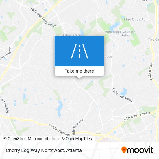 Mapa de Cherry Log Way Northwest