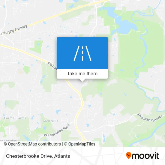 Chesterbrooke Drive map