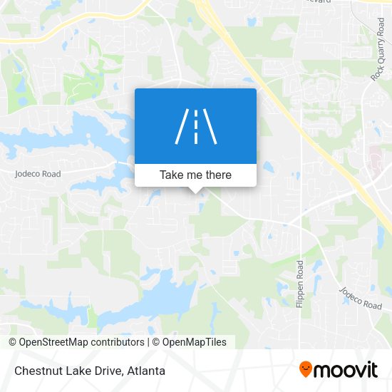 Mapa de Chestnut Lake Drive