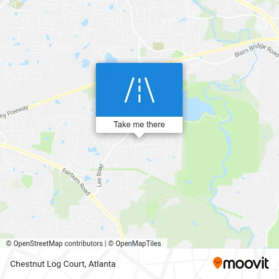 Chestnut Log Court map