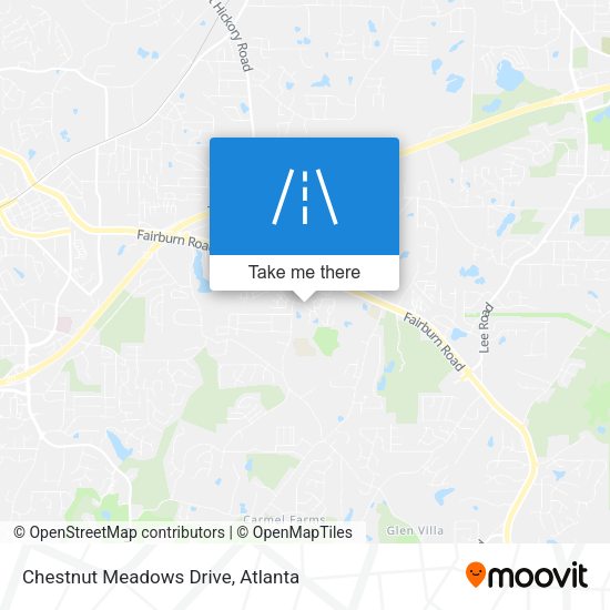 Chestnut Meadows Drive map