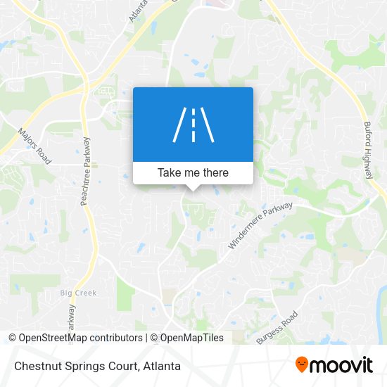 Chestnut Springs Court map