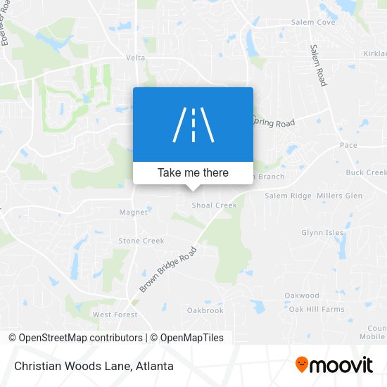Mapa de Christian Woods Lane