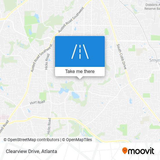 Clearview Drive map