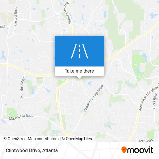 Clintwood Drive map