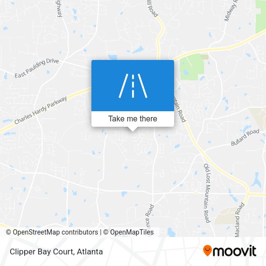 Mapa de Clipper Bay Court