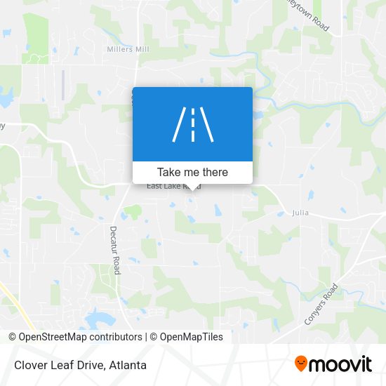 Mapa de Clover Leaf Drive