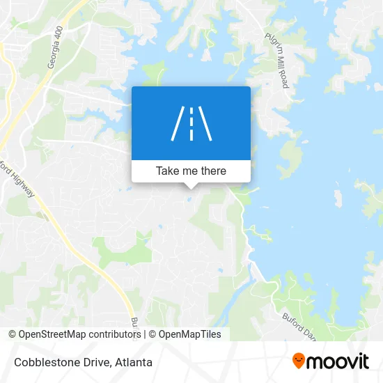 Cobblestone Drive map