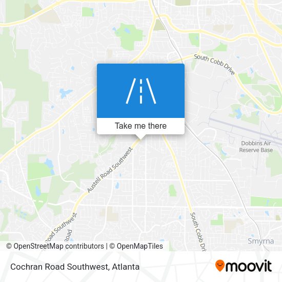 Mapa de Cochran Road Southwest