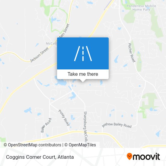 Coggins Corner Court map
